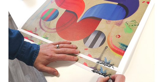 Nick Grindrod print for charity CHOOSE LOVE