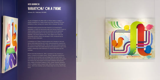 Nick Grindrod Exhibition - Art Works Singapore