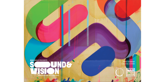 Nick Grindrod is support War Child's Sound and Vision charity art exhibition and auction